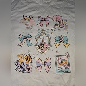 Disneyland Graphic T-Shirt with Cartoon Characters